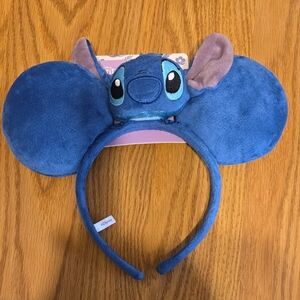 Primark Blue Stitch Plush Headband